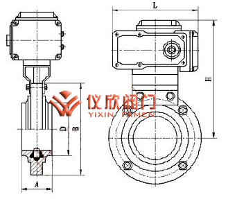 電動(dòng)衛生蝶閥