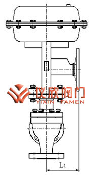 氣動(dòng)高壓角型調節閥